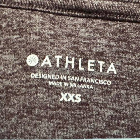 Athleta Women's Heather purple  Hoodie - Picture 2 of 3